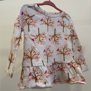 Old Navy peplum print shirt